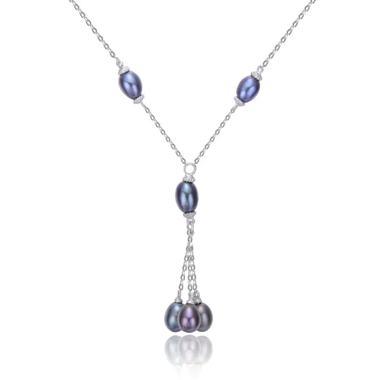 Collette Z Sterling Silver Grey Pearl