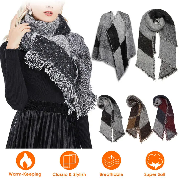 Women Winter Warm Scarf