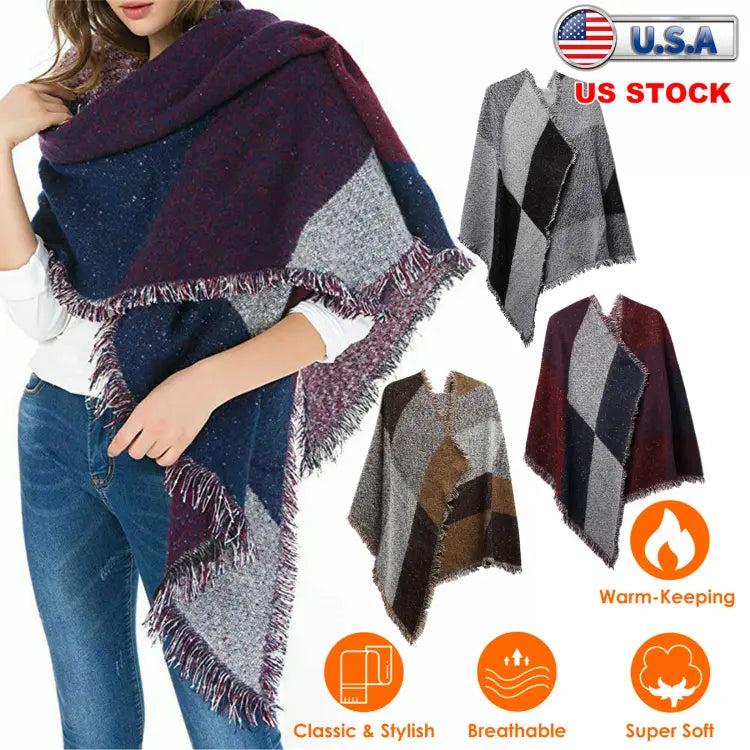 Women Winter Warm Scarf